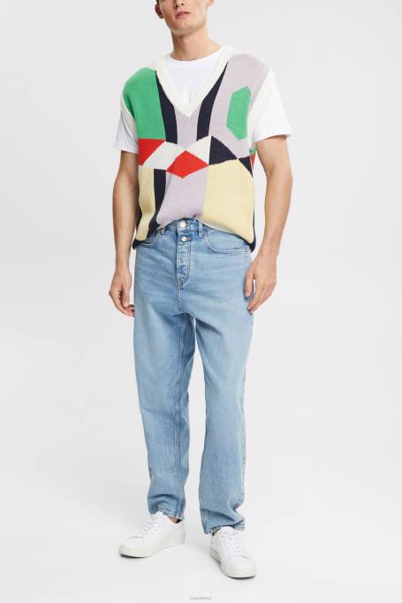 Esprit denim mehed sinine hele pesu õhupalliga sobivad teksad Z24R847