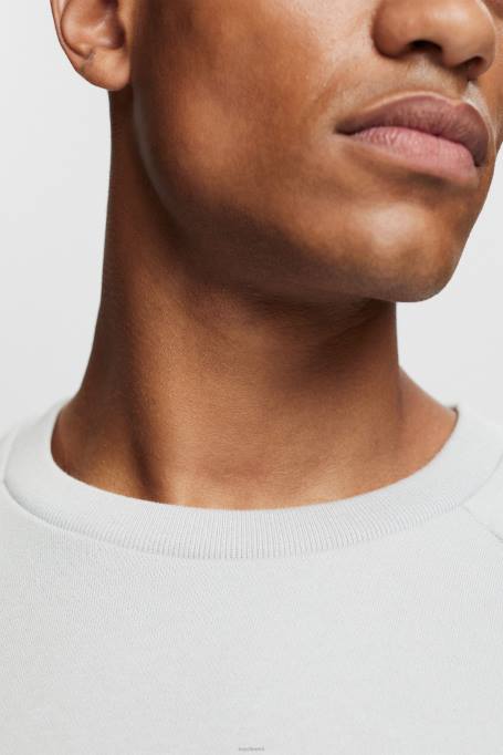 Esprit dressipluusid ja pusad mehed helehall lukuga taskuga dressipluus Z24R933