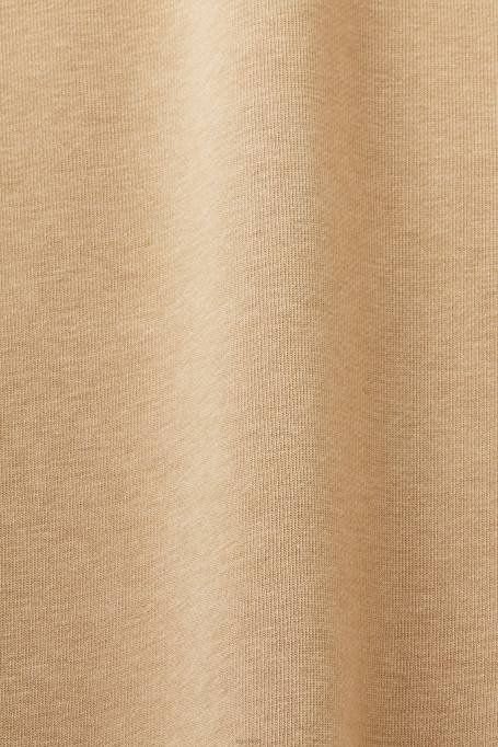 Esprit dressipluusid ja pusad mehed khaki beež logo trükiga dressipluus Z24R773