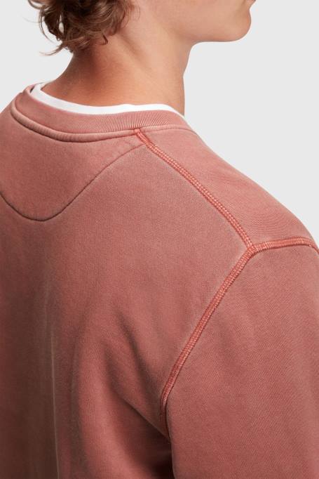 Esprit dressipluusid ja pusad mehed terrakota jätkusuutlik meeskonnakaelusega dressipluus Z24R937