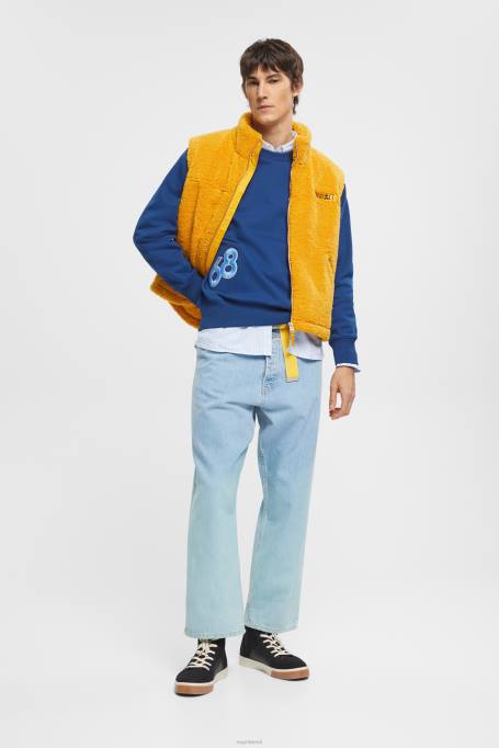 Esprit dressipluusid ja pusad mehed tint ülikooli lapiga dressipluus Z24R809