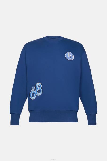 Esprit dressipluusid ja pusad mehed tint ülikooli lapiga dressipluus Z24R809