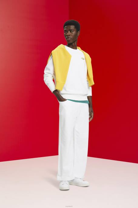 Esprit dressipluusid ja pusad mehed valge dressipluus logotrükiga tagaküljel Z24R644