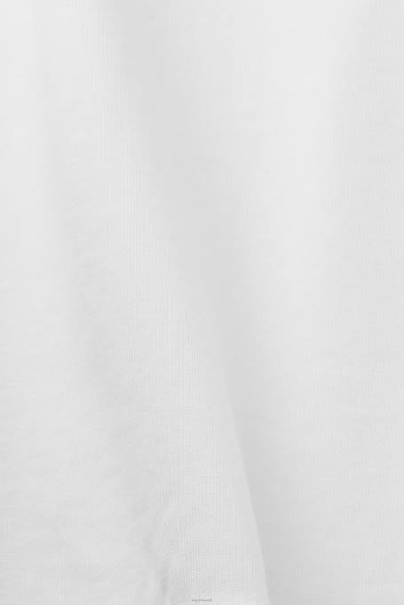 Esprit dressipluusid ja pusad mehed valkjas logoga dressipluus, 100% orgaaniline puuvill Z24R580