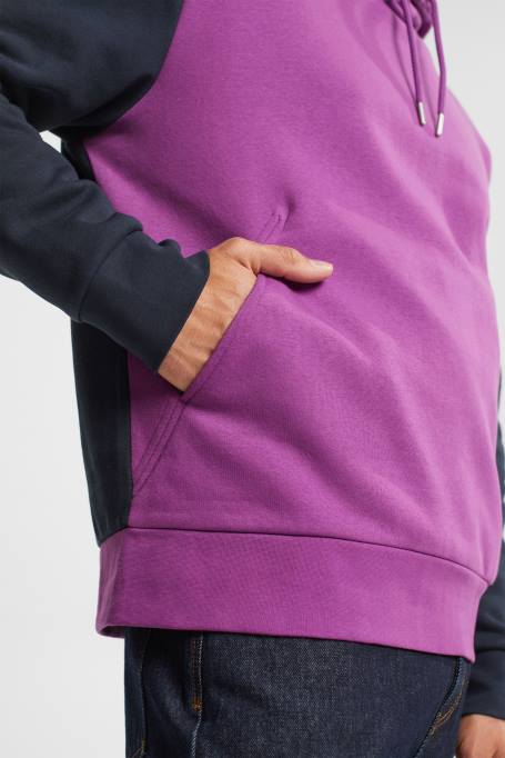 Esprit dressipluusid ja pusad mehed violetne kahevärviline kapuuts Z24R938