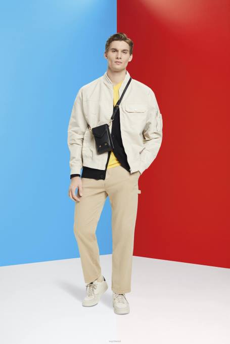 Esprit jakid mehed hele taupe bomber jope Z24R677