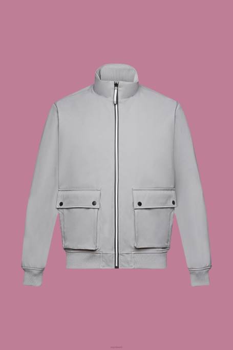 Esprit jakid mehed keskmine hall kalasabast softshell jakk Z24R729