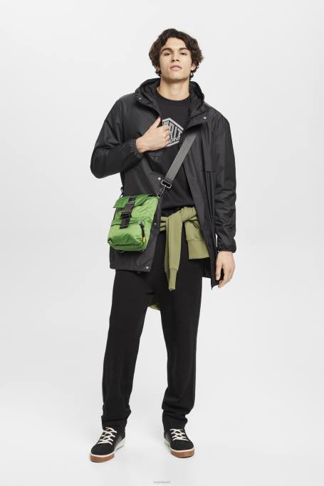 Esprit jakid mehed must kerge kapuutsiga vihmajope Z24R764