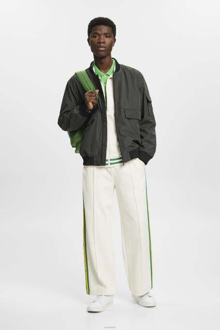 Esprit jakid mehed tume khaki bomber-stiilis jope Z24R767