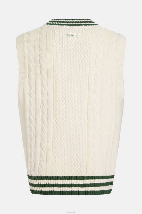 Esprit kampsunid mehed smaragd roheline kolledži kampsun vest Z24R811