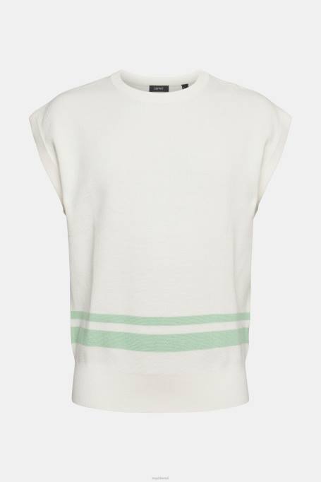 Esprit kampsunid mehed valkjas paak top kahe triibuga Z24R841