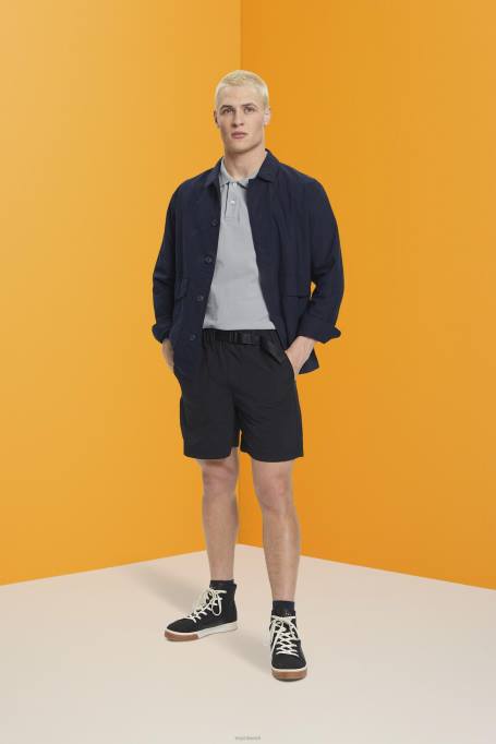 Esprit lühikesed püksid mehed must integreeritud vööga lühikesed püksid Z24R671