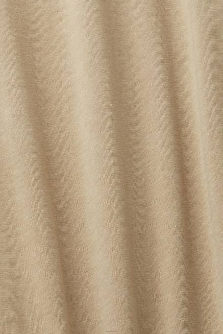 Esprit pikk varrukas mehed khaki beež pikkade varrukatega nööpidega topp Z24R723