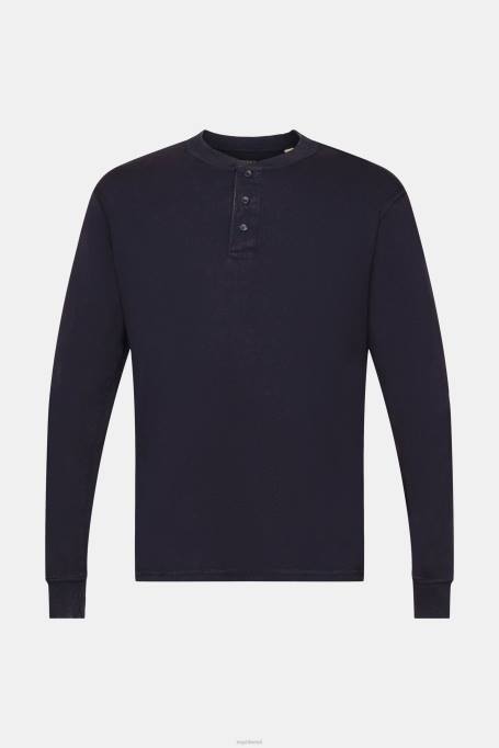 Esprit pikk varrukas mehed merevägi pikkade varrukatega nööpidega topp Z24R772