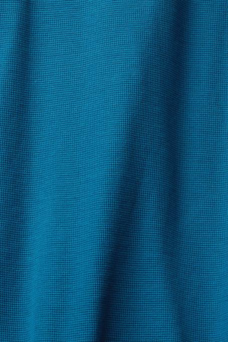 Esprit pikk varrukas mehed tume türkiissinine vahvel pique pikkade varrukatega topp Z24R851