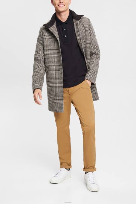 Esprit polod mehed must pikkade varrukatega polosärk Z24R819