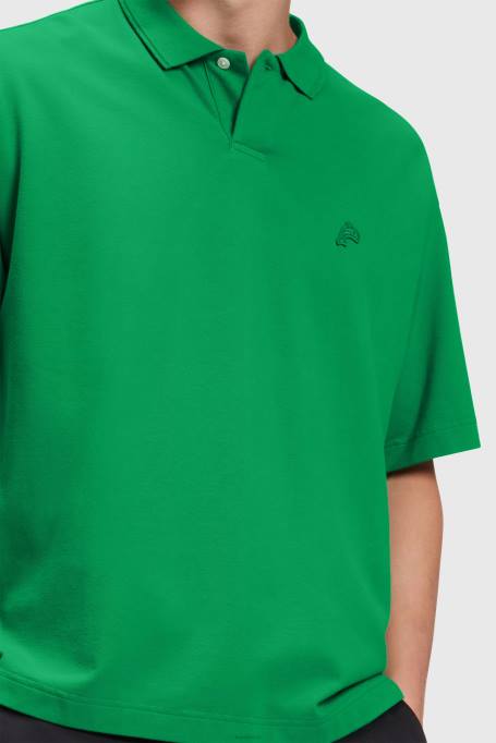 Esprit polod mehed roheline delfiinide tenniseklubi lõdvestunud polo Z24R875