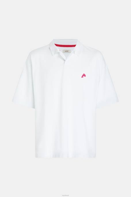 Esprit polod mehed valge delfiinide tenniseklubi lõdvestunud polo Z24R877