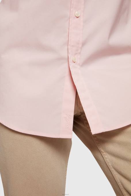 Esprit särgid mehed heleroosa slim fit delfiini märgiga popliinsärk Z24R804