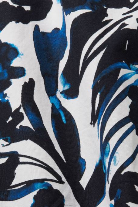 Esprit särgid mehed merevägi mustriga lühikeste varrukatega särk, 100% puuvill Z24R613