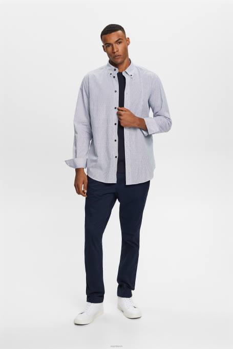 Esprit särgid mehed merevägi puuvillasest popliinist särk Z24R575