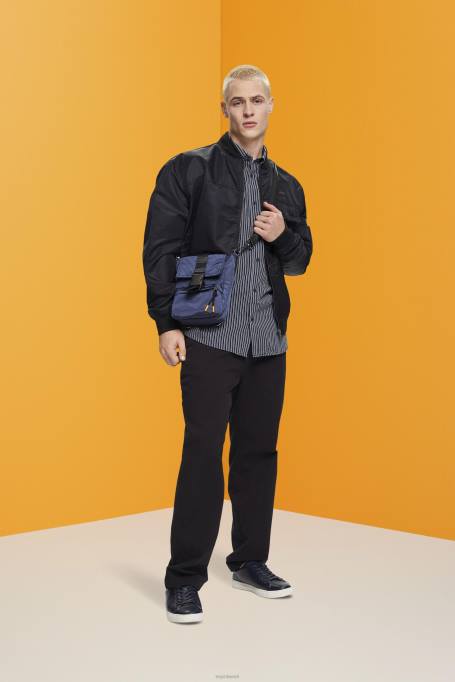 Esprit särgid mehed merevägi triibuline jätkusuutlik puuvillane särk Z24R706