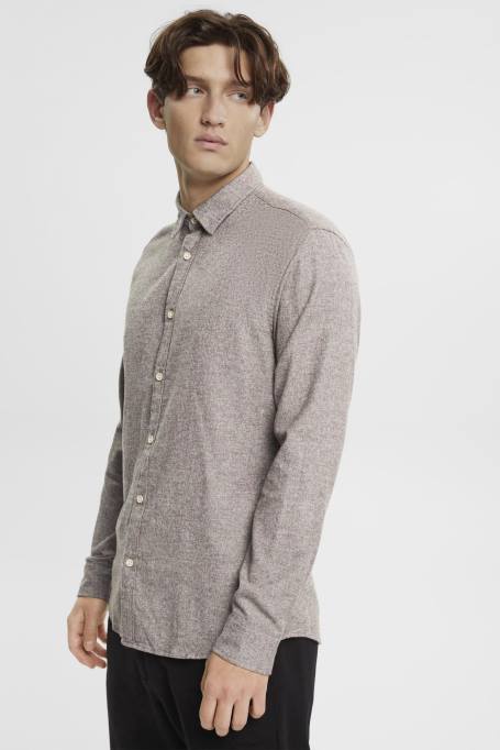 Esprit särgid mehed tumepruun slim fit särk Z24R700