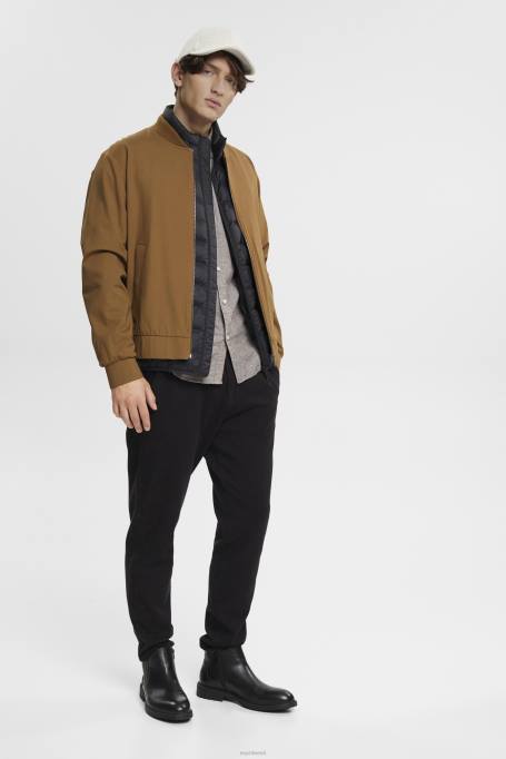 Esprit särgid mehed tumepruun slim fit särk Z24R700