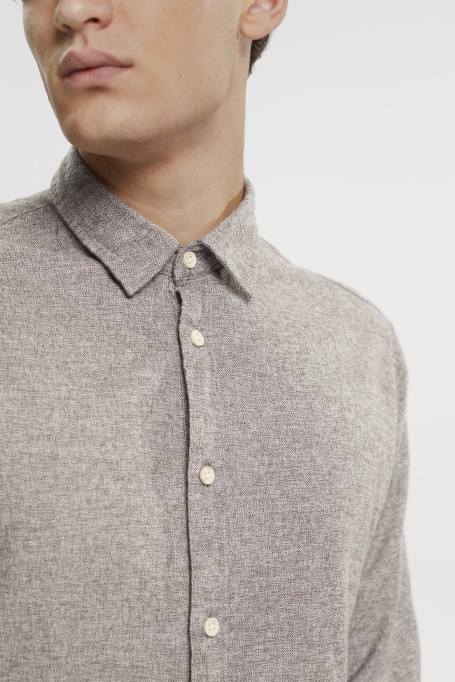 Esprit särgid mehed tumepruun slim fit särk Z24R700