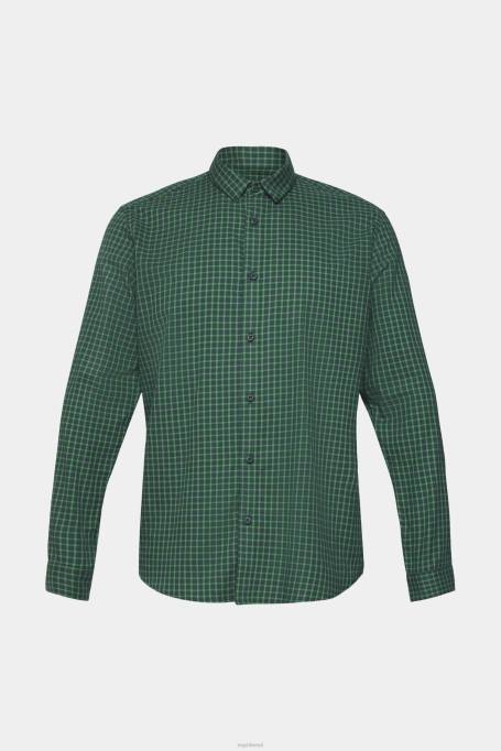 Esprit särgid mehed tumesinine roheline kontrollitud slim fit särk Z24R688