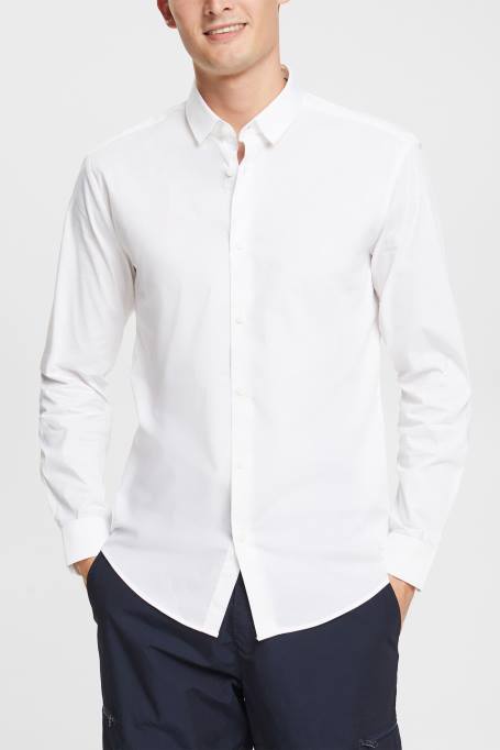 Esprit särgid mehed valge slim fit särk Z24R914