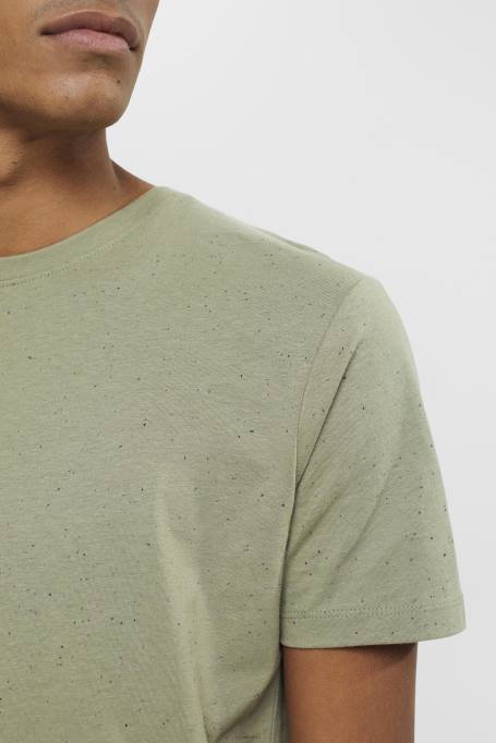 Esprit t-särgid mehed hele khaki täpiline trikoo T-särk Z24R780