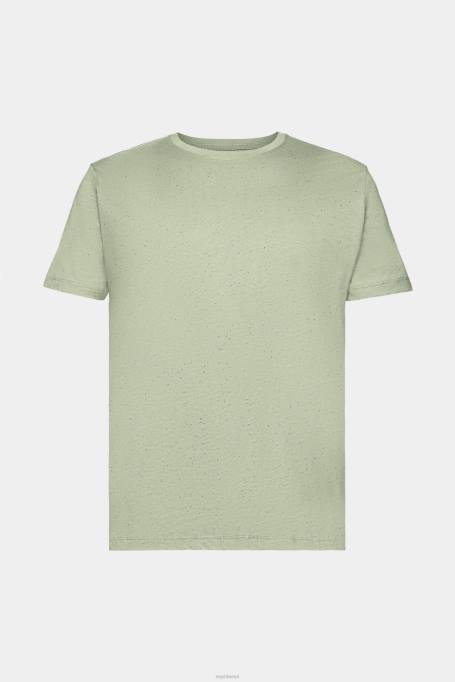 Esprit t-särgid mehed hele khaki täpiline trikoo T-särk Z24R780