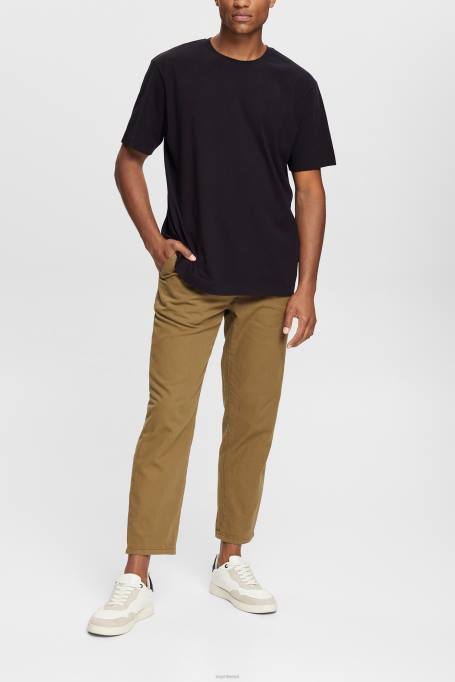 Esprit t-särgid mehed must tavaline t-särk Z24R928