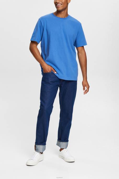 Esprit t-särgid mehed sinine tavaline t-särk Z24R931