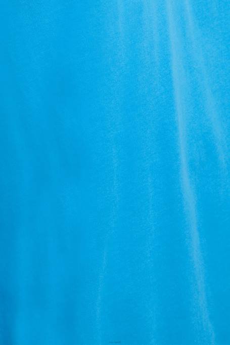 Esprit t-särgid mehed türkiissinine matt säraga logoga aplikatsiooniga t-särk Z24R618