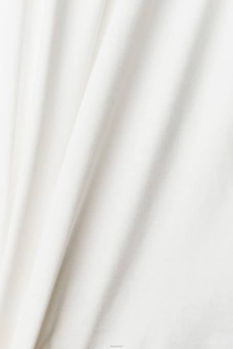 Esprit t-särgid mehed valkjas jersey logoga trükitud t-särk Z24R949