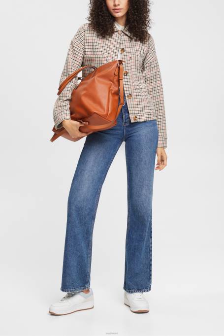 Esprit denim naised sinine keskmine pesu kõrghoonegaasid retro teksapüksid Z24R327