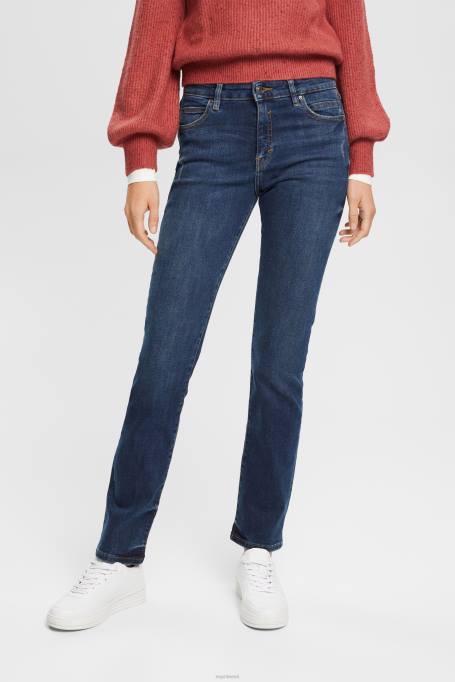 Esprit denim naised sinine tume pesu sirge säärega teksad Z24R439