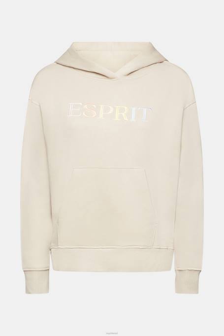 Esprit dressipluusid ja pusad naised hele taupe kängurutaskuga kapuuts Z24R350