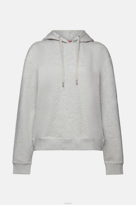 Esprit dressipluusid ja pusad naised helehall taaskasutatud: ülisuur kapuuts Z24R30