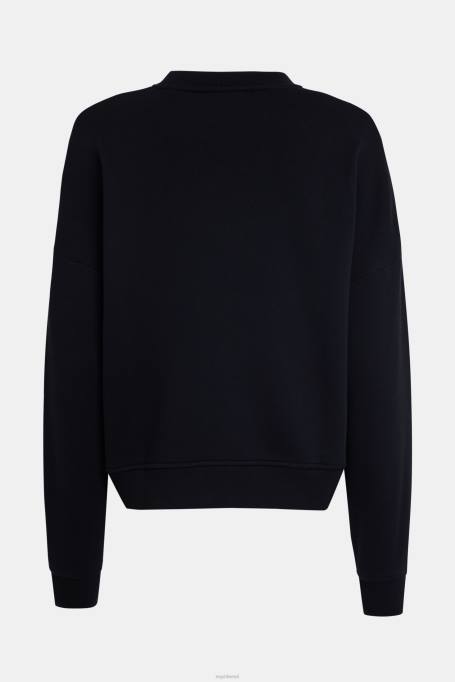 Esprit dressipluusid ja pusad naised must logo trükiga dressipluus Z24R463