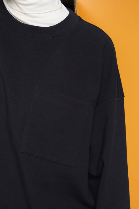 Esprit dressipluusid ja pusad naised must nööriga dressipluus Z24R401