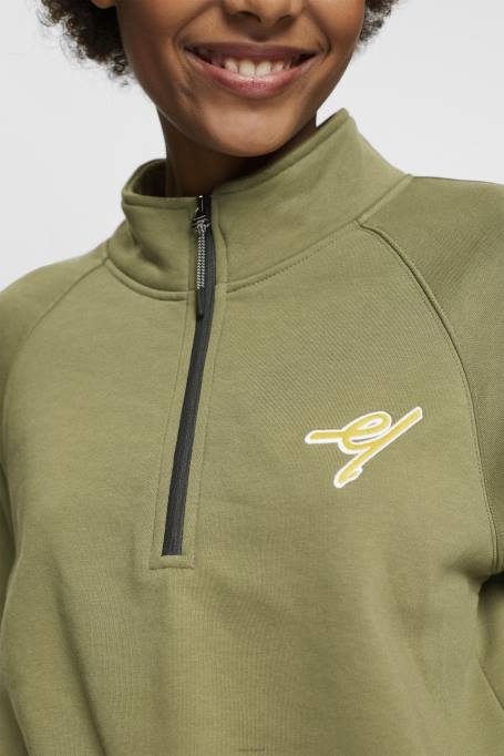 Esprit dressipluusid ja pusad naised oliiv poole lukuga dressipluus Z24R161