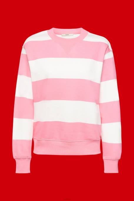 Esprit dressipluusid ja pusad naised roosa triibuline dressipluus Z24R402