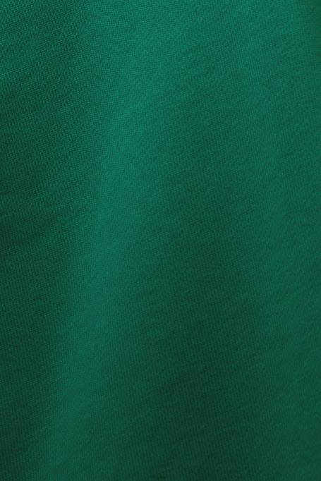 Esprit dressipluusid ja pusad naised tumeroheline tikitud logoga kapuuts, orgaaniline puuvill Z24R8
