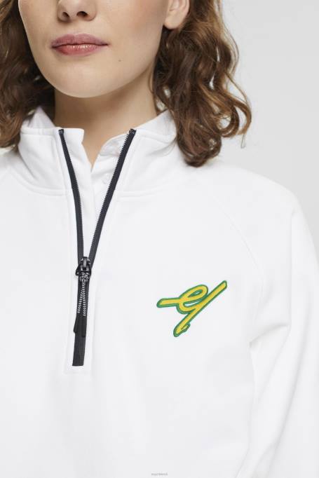 Esprit dressipluusid ja pusad naised valge poole lukuga dressipluus Z24R159