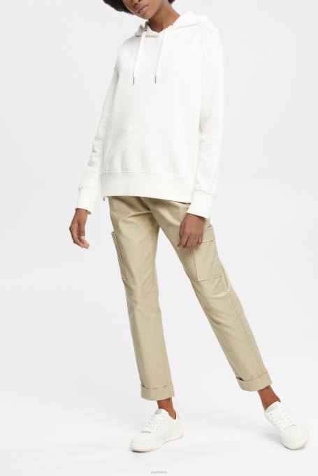 Esprit dressipluusid ja pusad naised valkjas dressipluus kapuuts Z24R509