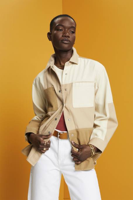 Esprit jakid naised beež lapivärk Z24R293