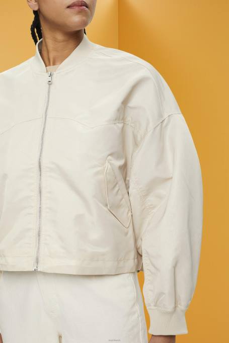 Esprit jakid naised hele taupe ülisuur bomber jope Z24R214